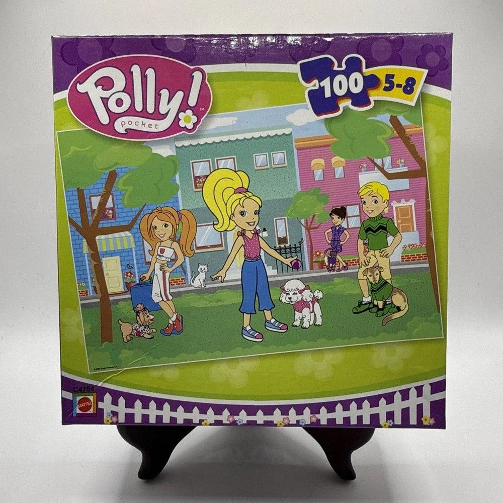 Vintage 2003 Polly Pocket 100 Piece Puzzle For Ages 5-8 Sealed NOS - Free Ship!